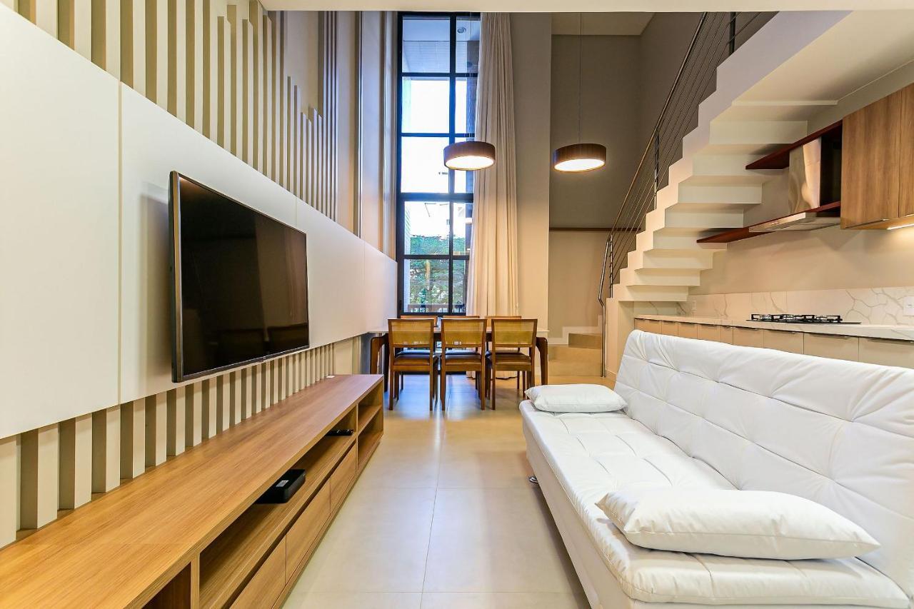 Apto Completo C/ Churrasq E Piscina Jurere Jpr201 Apartamento