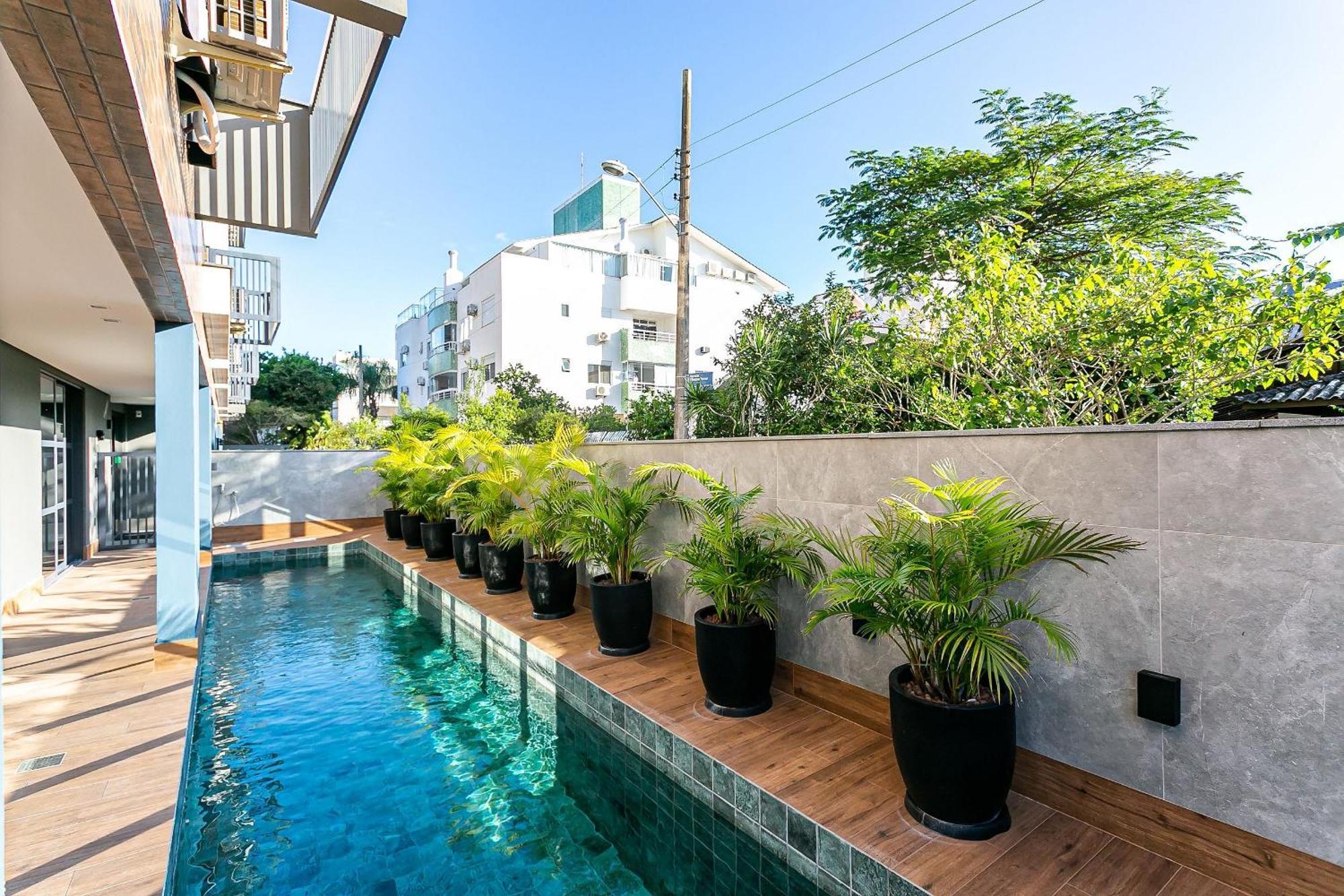 Apto Completo C/ Churrasq E Piscina Jurere Jpr201 Apartamento